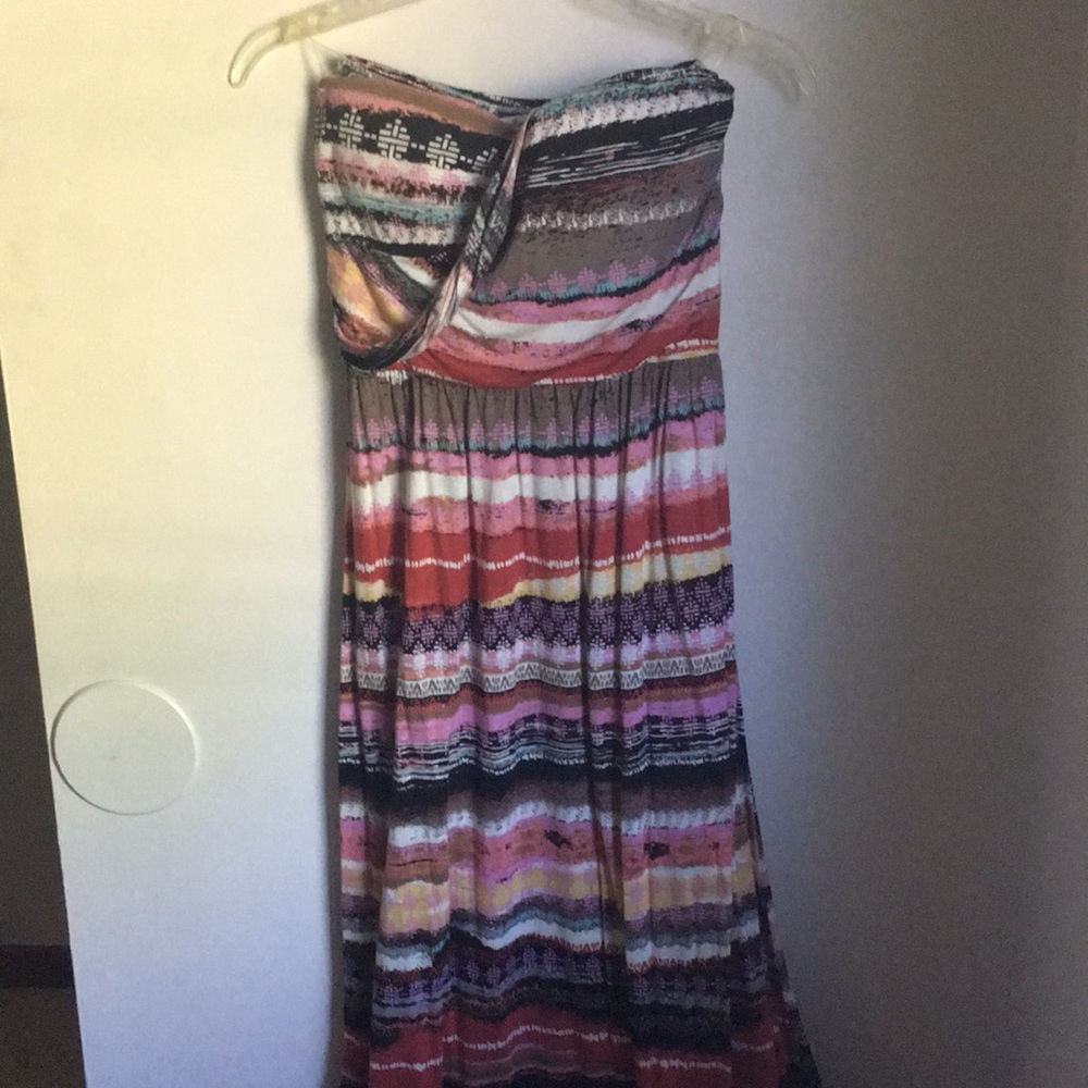 Strapless dress
